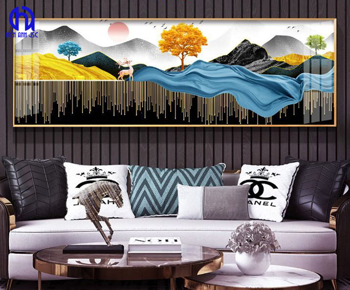 TOP 6+ những bức tranh treo tường đẹp nhất hiện nay 2 mau-tranh-son-thuy-dep