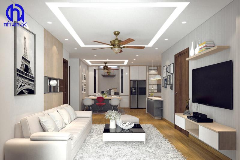 Hướng dẫn cách bố trí đèn led âm trần phòng khách cho từng loại 1 Hướng dẫn cách bố trí đèn led âm trần phòng khách cho từng loại
