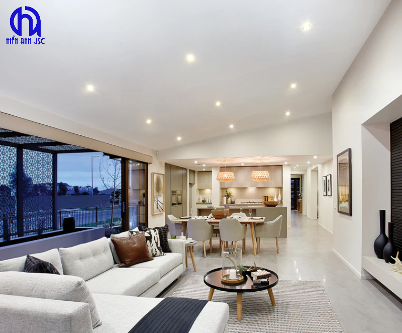 Hướng dẫn cách bố trí đèn led âm trần phòng khách cho từng loại 2 Hướng dẫn cách bố trí đèn led âm trần phòng khách cho từng loại