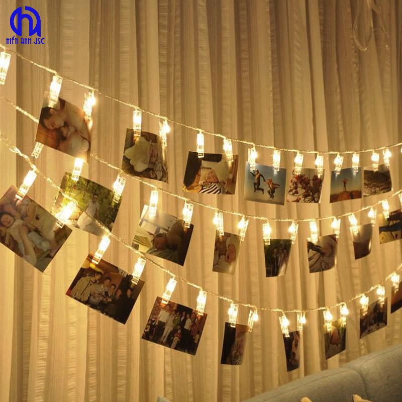 Hướng dẫn cách trang trí dây đèn treo ảnh đơn giản mà ấn tượng
