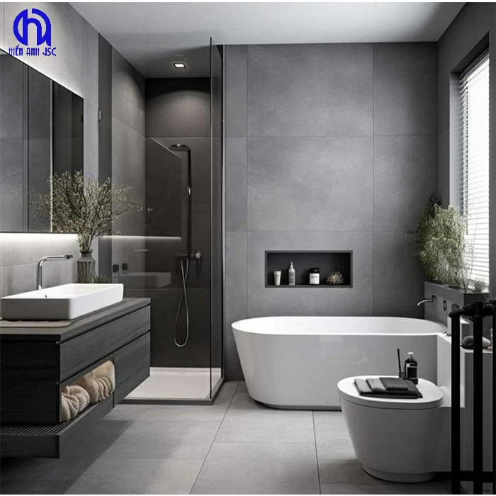 Phòng tắm màu đen có đẹp không? Có sang trọng? 2 Phòng tắm màu đen có đẹp không? Có sang trọng?