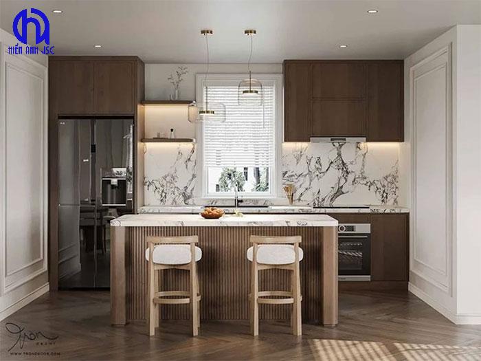 Xu hướng gạch ốp lát phòng bếp 2026 nào đẹp?