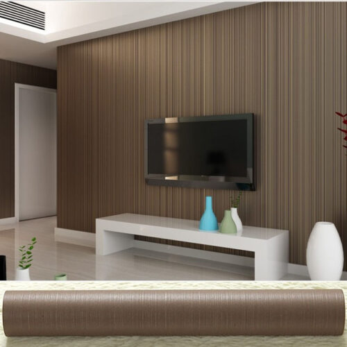 Giấy dán tường 3D kẻ sọc