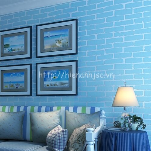 Giấy dán tường 3D - Họa Tiết Giả Gạch Hiện Đại 3D014-15