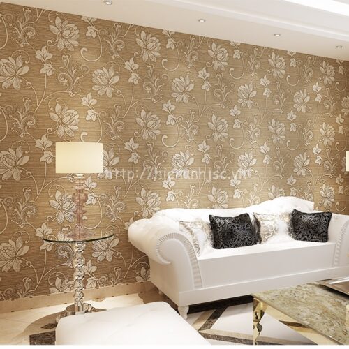 Giấy dán tường họa tiết dây leo phòng ngủ - 3D019