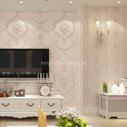 Giấy dán tường 3D hoa văn dập nổi - 3D024
