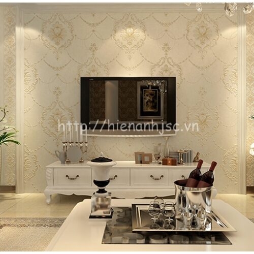 Giấy dán tường 3D hoa văn dập nổi - 3D024