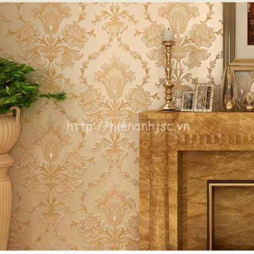 Giấy dán tường hoa văn dập nổi - 3D026