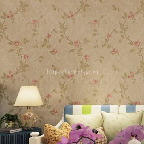 Giấy dán tường họa tiết hoa hồng - 3D027