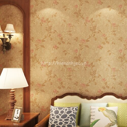Giấy dán tường họa tiết hoa hồng - 3D027