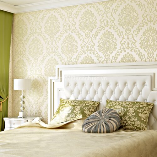 Giấy dán tường họa tiết hoa văn dập nổi - 3D035