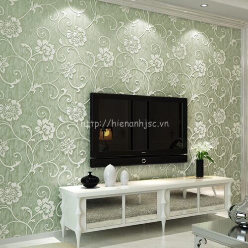 Giấy dán tường họa tiết dây leo phong cách - 3D038