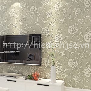 Giấy dán tường họa tiết dây leo phong cách - 3D038