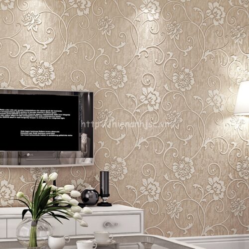 Giấy dán tường họa tiết dây leo phong cách - 3D038