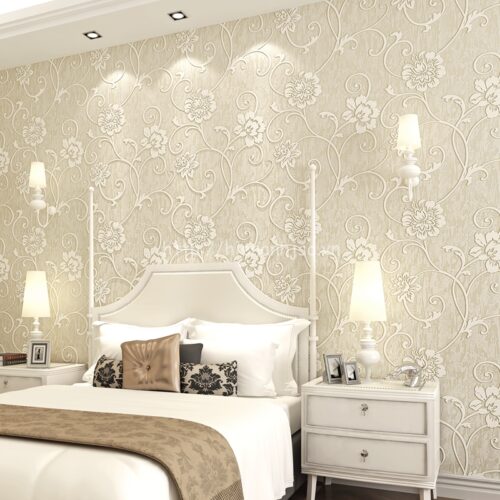 Giấy dán tường họa tiết dây leo phong cách - 3D038