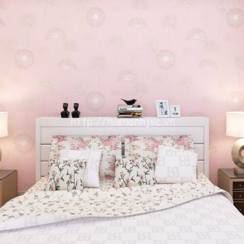 Giấy dán tường họa tiết hoa cỏ may - 3D047
