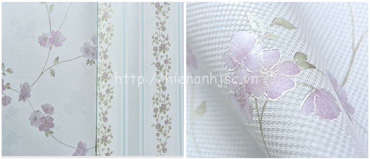 Giấy dán tường 3D - Họa tiết hoa lá sang trọng 3D059 12 3D059 Z HoaTietHoaLaSangTrong