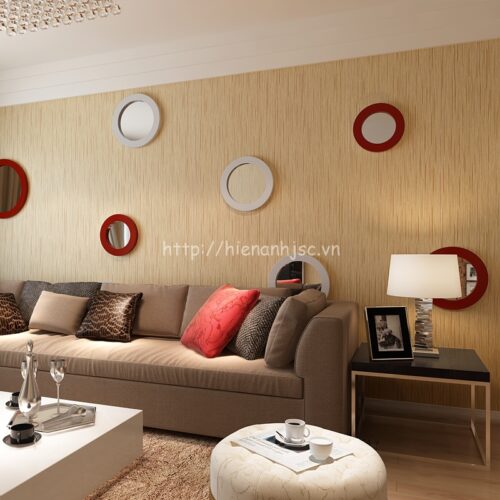 Giấy dán tường 3D - Họa tiết kẻ sọc đơn giản 3D061 5 Giấy dán tường 3D họa tiết kẻ sọc đơn giản - 3D061