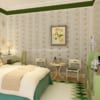 Giấy dán tường họa tiết hoa phong cách châu Âu