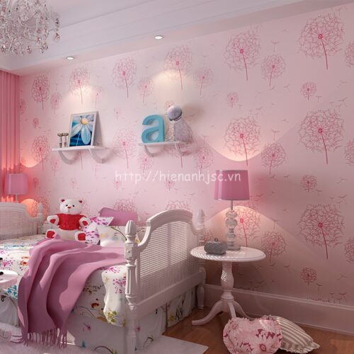 Giấy dán tường họa tiết bồ công anh - 3D070