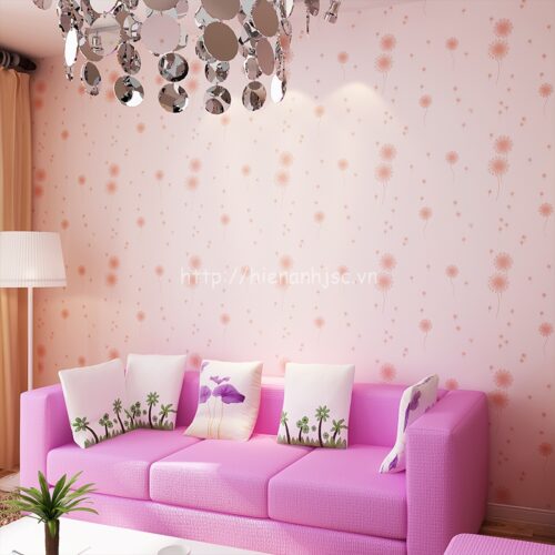 Giấy dán tường 3D - Họa tiết hoa bồ công anh 3D074 4 3D074-Z-Giấy dán tường 3D họa tiết hoa bồ công anh