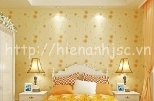 3D074-Z-Giấy dán tường 3D họa tiết hoa bồ công anh