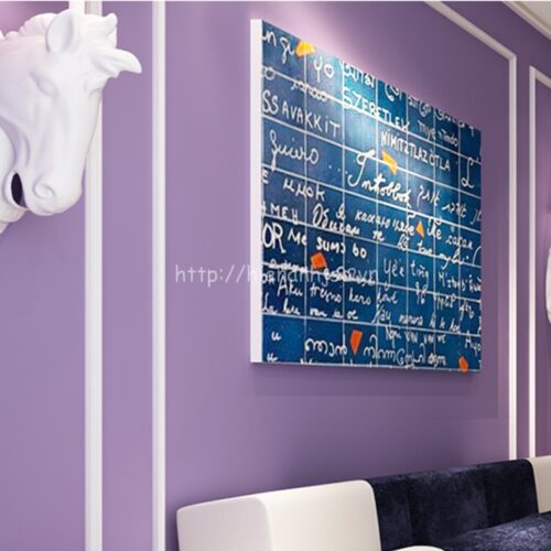 3D075-Z-Giấy dán tường 3D hoa văn kẻ đơn giản