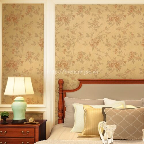 3D077-Z-Giấy dán tường họa tiết hoa hồng