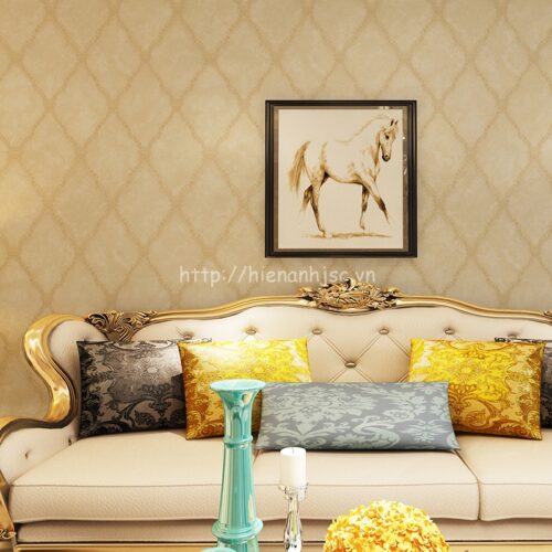 3D078-Z-Giấy 3D dán phòng khách họa tiết ô vuông