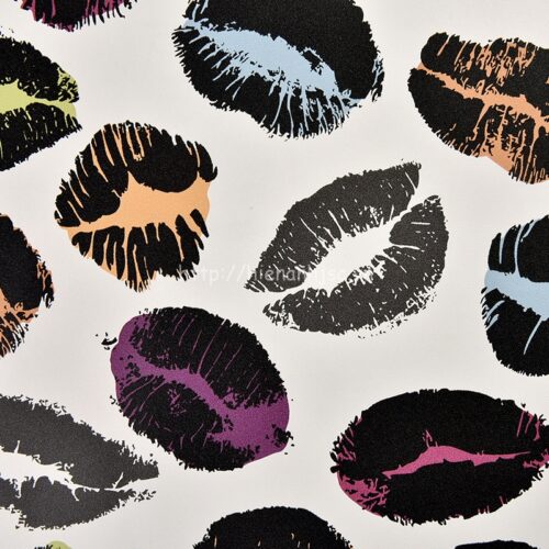 Giấy dán tường 3D - Họa tiết môi hiện đại 3D079 7 3D079-Z-Giấy dán tường 3D họa tiết môi