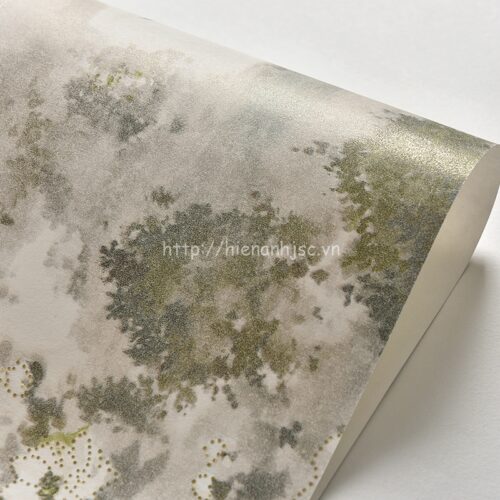 3D081-Z-Giấy dán tường 3D họa tiết hoa mờ