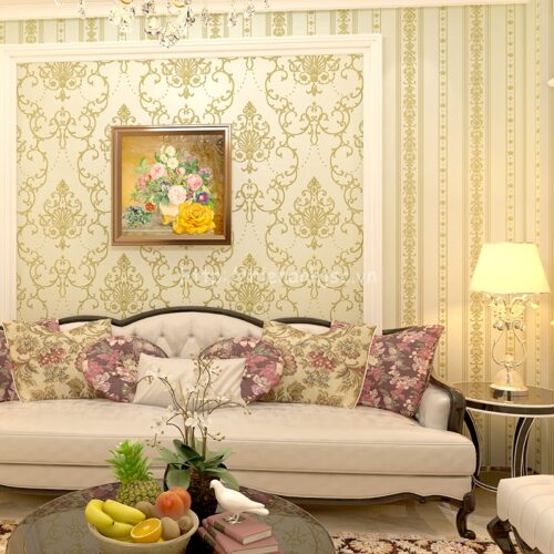 3D083-8-Giấy dán tường 3D hoa văn hiện đại