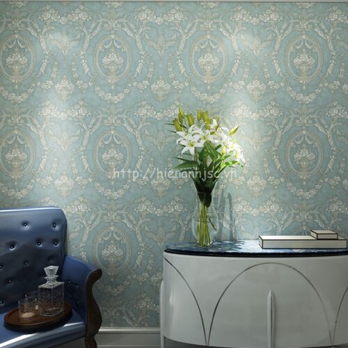 Giấy dán tường 3D - Họa tiết hoa văn phong cách Châu Âu 3D086 7 3D086-Z-Giấy dán tường 3D họa tiết châu Âu