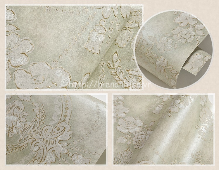 3D086 Z Hoa tiet hoa van phong cach chau au