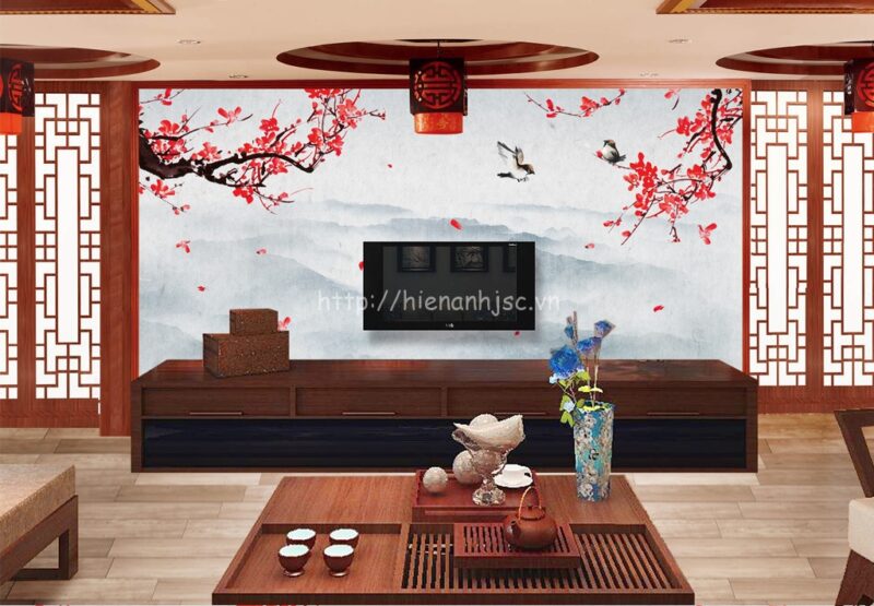 3d022-1-tranh hoa dao