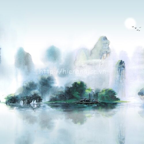 3d025-4-tranh phong canh son nuoc 3D dan tuong