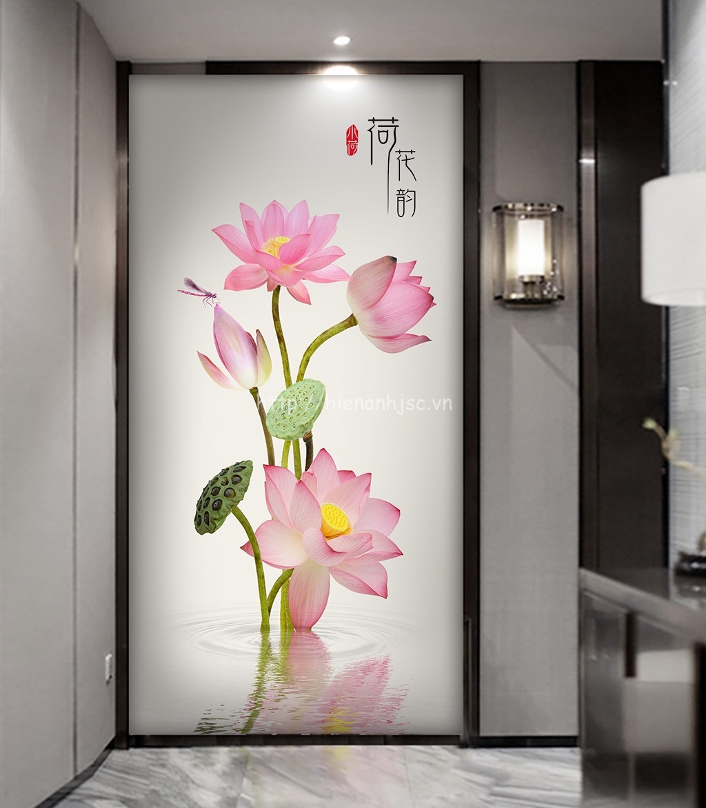 Tổng Hợp 63 Mẫu vẽ tranh tường hoa sen đẹp sang trọng nhất 112020  Vẽ  tranh tường 3D đẹp giá rẻ nhất tại Hà Nội  Thi công trọn gói