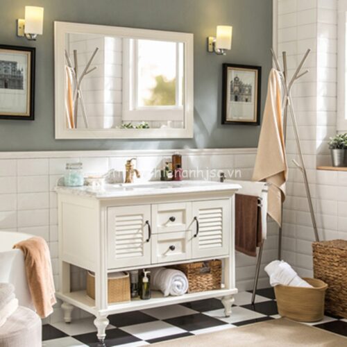 bo guong tu chau rua phong cach co dien KL-669