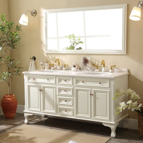 bộ tủ chậu kệ gương phòng tắm nhập khẩu My 3088 (3)