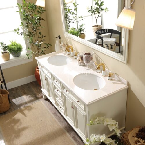 bộ tủ chậu kệ gương phòng tắm nhập khẩu My 3088 (4)