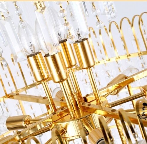 Đèn chùm trang trí pha lê tinh tế hiện đại DTT002 9 Đèn trang trí thả pha lê hiện đại