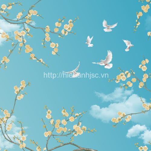 giay dan tuong 5d bau troi dan tran 4