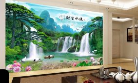 Tổng hợp mẫu tranh dán tường 3D 5D 8D đẹp cho mùa hè