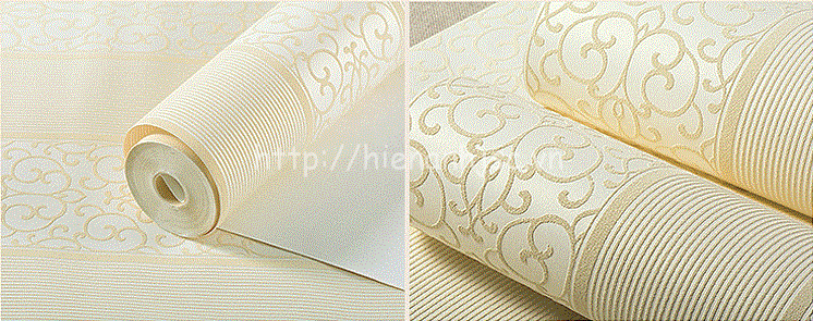 3D087 2 giay dan tuong 3d hoa tiet hoa van dap noi bo tri ke soc