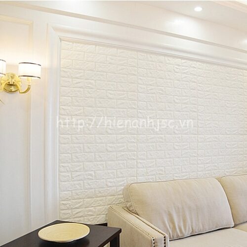 Xốp dán tường giả gạch cao cấp 3D089 - 12 màu sắc lựa chọn 5 3D089-2-giay dan tuong 3d gia gach, xop gia gach