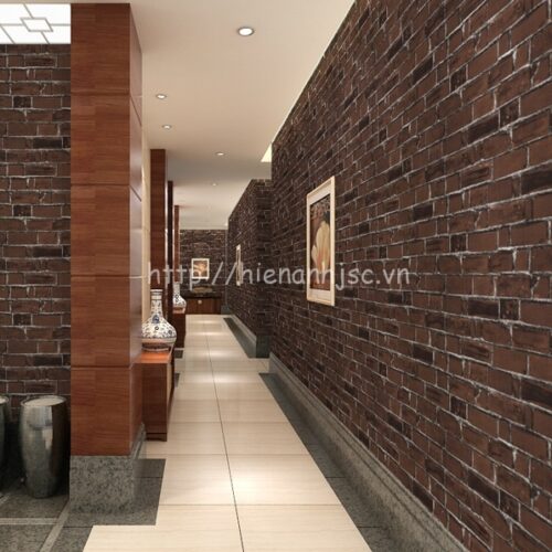 Giấy dán tường 3D - Họa tiết giả gạch 3D090 6 3D090-5-giay dan tuong 3d gia gach