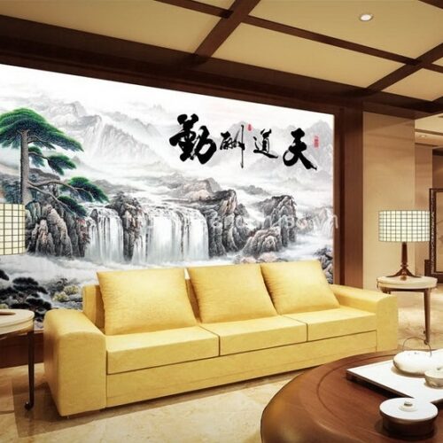 5D051-1-tranh thac nuoc