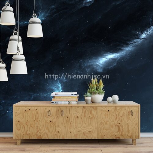 5D054-2-tranh bau troi vu tru dan tran