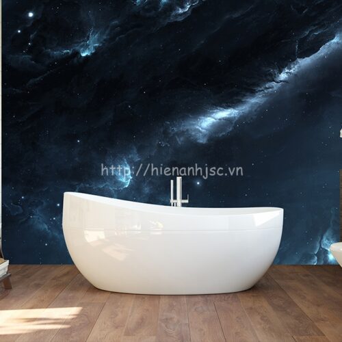 5D054-3-tranh bau troi vu tru dan tran