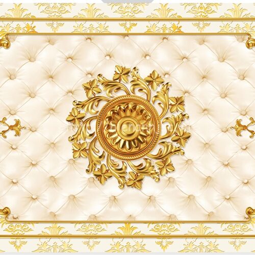 5D055-2-tranh dan tran hoa van mau vang phong cach chau au